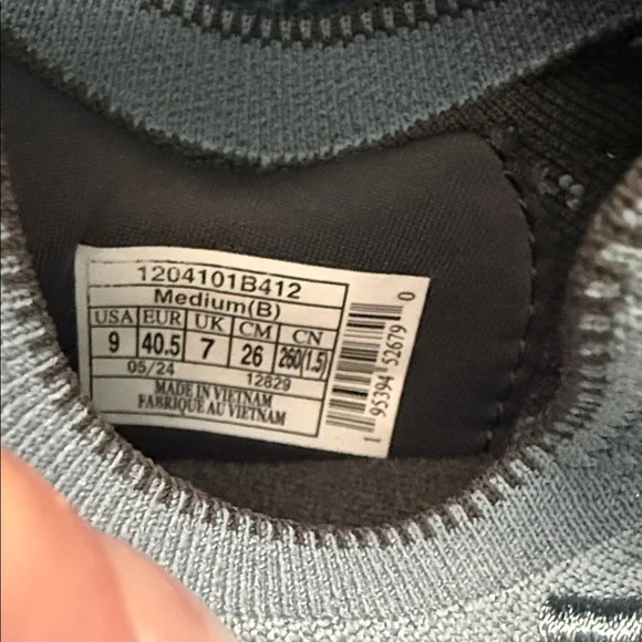 Brooks Grey/Blue Glycerin 21 Stealthfit Athletic Shoes Women’s - Picture 2 of 5